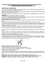 Предварительный просмотр 34 страницы nardi FEX47D50N5 Instruction Booklet For Installation, Use, Maintenance