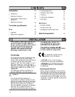 Предварительный просмотр 3 страницы nardi RF 320 Instruction Booklet