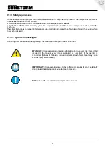 Preview for 10 page of nardi SUNSTORM SFH1200 Use And Maintenance Manual