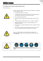 Preview for 34 page of nardi SUNSTORM SFH600 Use And Maintenance Manual