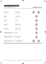 Предварительный просмотр 22 страницы nardi Sunstorm SFR-F Use And Maintenance Manual