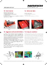 Preview for 13 page of nardi Sunstorm SFR-R Use And Maintenance Manual