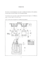 Preview for 7 page of NARDINI MASCOTE MS-1400E Spare Parts & Operator'S Manual