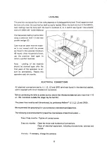 Preview for 8 page of NARDINI MASCOTE MS-1400E Spare Parts & Operator'S Manual