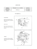 Preview for 11 page of NARDINI MASCOTE MS-1400E Spare Parts & Operator'S Manual