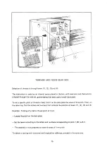 Preview for 15 page of NARDINI MASCOTE MS-1400E Spare Parts & Operator'S Manual