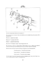 Preview for 20 page of NARDINI MASCOTE MS-1400E Spare Parts & Operator'S Manual