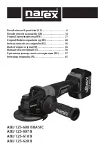 Narex ABU 125-600 B BASIC Original Operating Manual preview