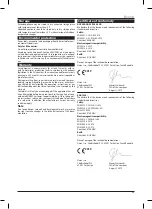 Preview for 23 page of Narex ASR 200-SB BASIC Original Operating Manual