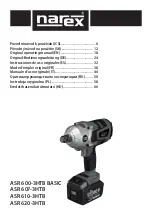 Narex ASR 600-3HTB BASIC Original Operating Manual preview