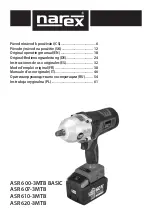 Предварительный просмотр 1 страницы Narex ASR 600-3MTB BASIC Original Operating Manual