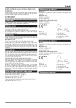 Preview for 29 page of Narex ASV 10-2A Operating Manual