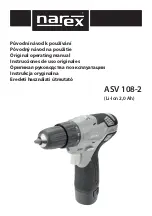 Preview for 1 page of Narex ASV 108-2 Original Operating Manual