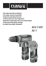 Narex ASV 7-SET Original Operating Manual preview