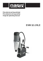 Narex EVM 32-2 RLE Operating Manual предпросмотр