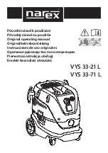 Narex VYS 33-21 L Original Operating Manual preview