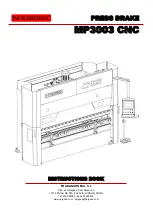 NARGESA MP3003 CNC Instruction Book preview