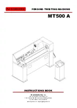 NARGESA MT500 A Instruction Book предпросмотр