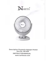 Narita NH-850 Instruction Manual предпросмотр