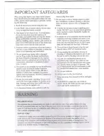 Предварительный просмотр 2 страницы Narita NH-850 Instruction Manual