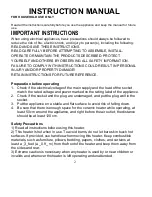 Предварительный просмотр 2 страницы Narita NH-9015TR Instruction Manual