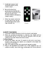 Preview for 8 page of Narita NH-9015TR Instruction Manual