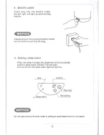 Предварительный просмотр 5 страницы Narita NP-2300 Instruction Manual