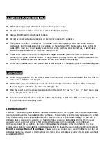 Предварительный просмотр 3 страницы Narita NPC-1205 Instruction Manual