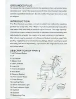 Предварительный просмотр 3 страницы Narita NRC-030F Instruction Manual