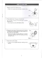 Предварительный просмотр 5 страницы Narita NRC-1160 Operating Manual