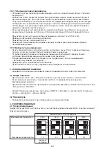 Preview for 20 page of NARVI BASIC Installation And Instruction Manual