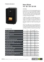 Preview for 11 page of NARVI Black 16 Installation, User And Maintenance Instructions