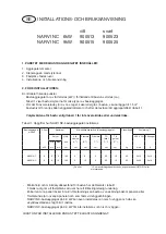 Preview for 8 page of NARVI NC ELECTRIC 900513 Installation And Instruction Manual