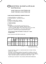 Предварительный просмотр 32 страницы NARVI NOVA ELECTRON 450 Installation And Instruction Manual