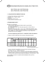 Preview for 37 page of NARVI NOVA ELECTRON Series Installation And Instruction Manual