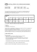 Preview for 8 page of NARVI PEAK 9kW Installation And Instruction Manual