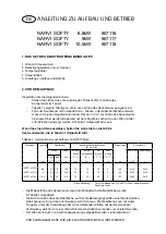 Preview for 24 page of NARVI SOFTY 6,8kW Installation And Instruction Manual