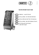 Preview for 1 page of NARVI Stonet 6kW Installation And Instruction Manual