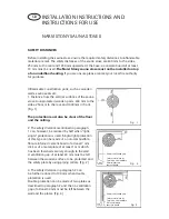 Preview for 11 page of NARVI STONY 18 Installation Instructions And Instructions For Use