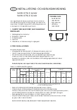 Preview for 10 page of NARVI STYLE 6,8 kW Installation And Instruction Manual