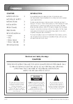 Preview for 2 page of NAS BMA 30 Installation & Operation Manual