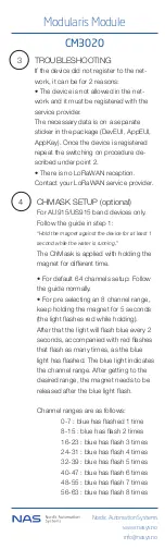 Preview for 2 page of NAS CM3020 User Manual
