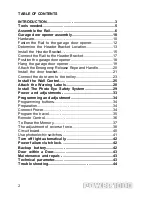 Preview for 2 page of NAS power 1000 Installation Manual