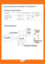 Предварительный просмотр 59 страницы NASA electric NS-3083 User Manual