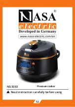 Предварительный просмотр 62 страницы NASA electric NS-3083 User Manual