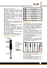 Preview for 9 page of NASA electric NS-992 Manual