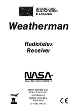 Предварительный просмотр 1 страницы NASA Marine Weatherman Manual