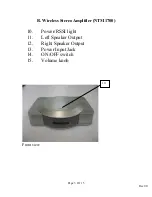 Предварительный просмотр 3 страницы Nasaco NTM1700 User Manual