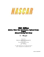 NASCAR Pusher 2pl Manual preview