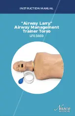 Предварительный просмотр 1 страницы Nasco Healthcare Airway Larry Instruction Manual